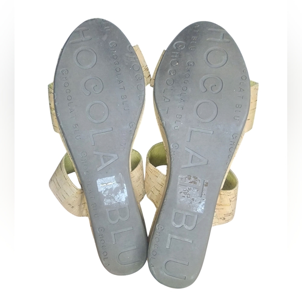 Chocolat Blu Yael Cork Wedge, Womens 8.5 - Picture 8 of 12